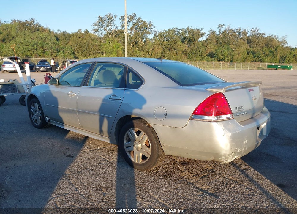 2012 CHEVROLET IMPALA LT VIN: 2G1WG5E30C1267162