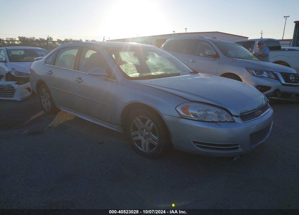 2012 CHEVROLET IMPALA LT VIN: 2G1WG5E30C1267162