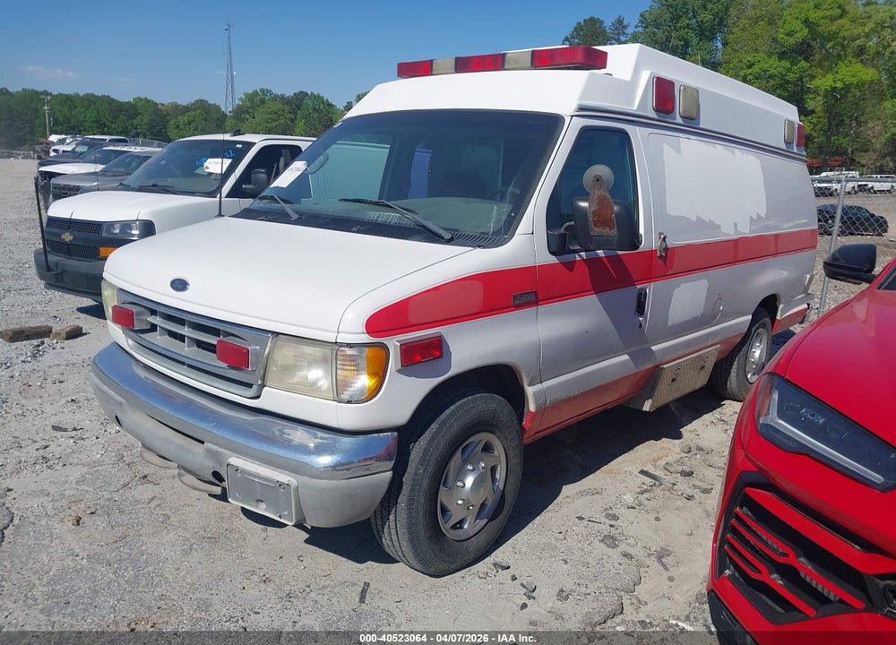 2002 FORD E-350 SUPER DUTY COMMERCIAL/RECREATIONAL VIN: 1FDSS34F12HA32281