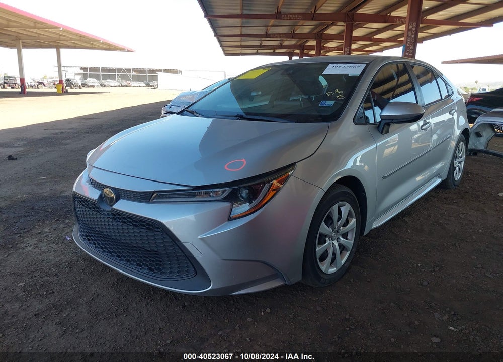 2020 TOYOTA COROLLA LE VIN: JTDEPRAE9LJ060292
