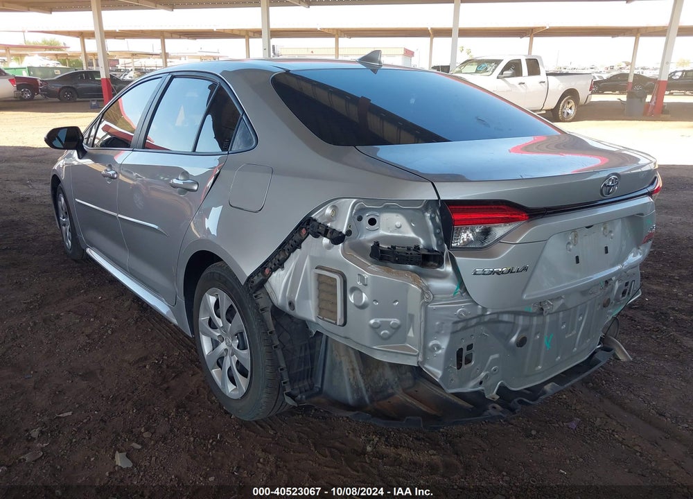 2020 TOYOTA COROLLA LE VIN: JTDEPRAE9LJ060292