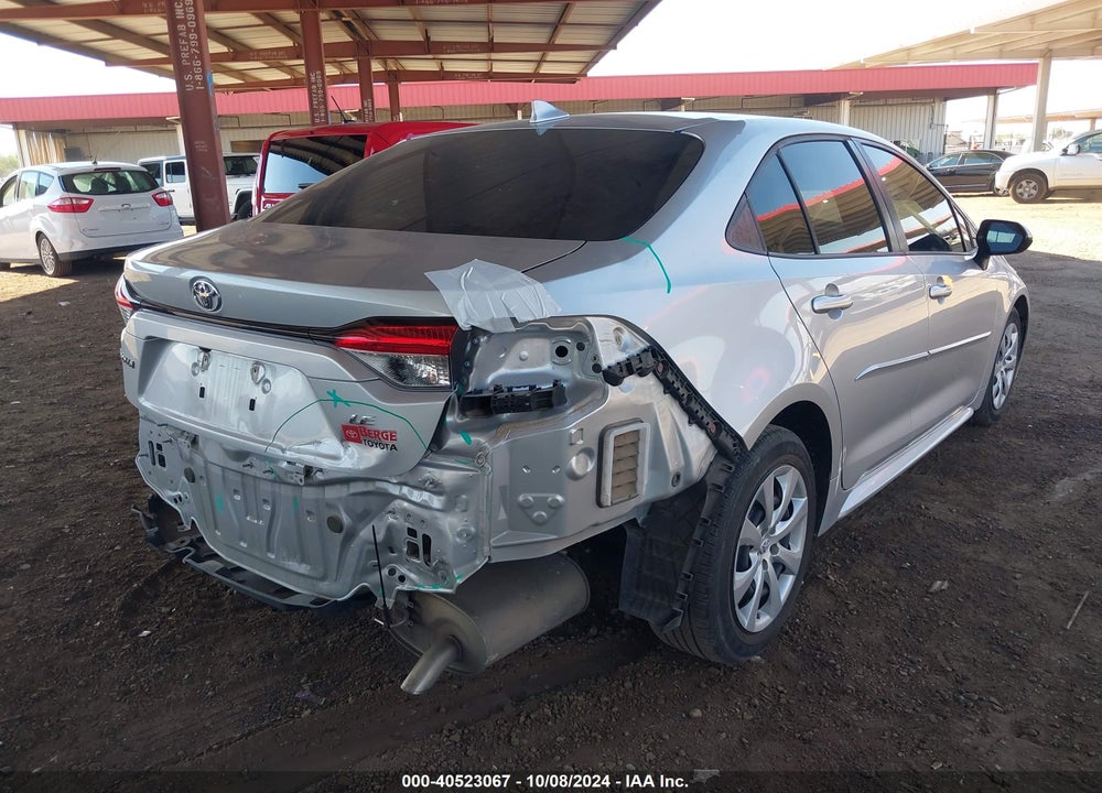 2020 TOYOTA COROLLA LE VIN: JTDEPRAE9LJ060292