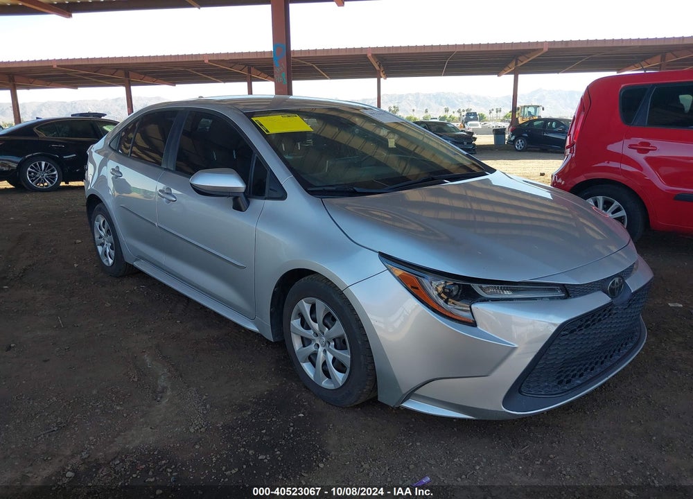 2020 TOYOTA COROLLA LE VIN: JTDEPRAE9LJ060292