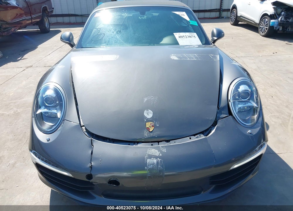 2013 PORSCHE 911 CARRERA VIN: WP0CA2A96DS141071