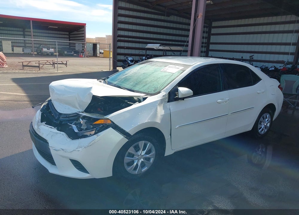 2014 TOYOTA COROLLA LE ECO/LE ECO PLUS/LE ECO PREMIUM VIN: 5YFBPRHE1EP062870
