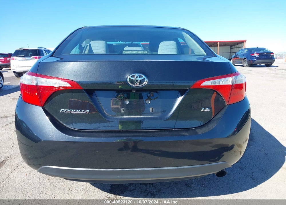 2015 TOYOTA COROLLA LE VIN: 2T1BURHE9FC332471