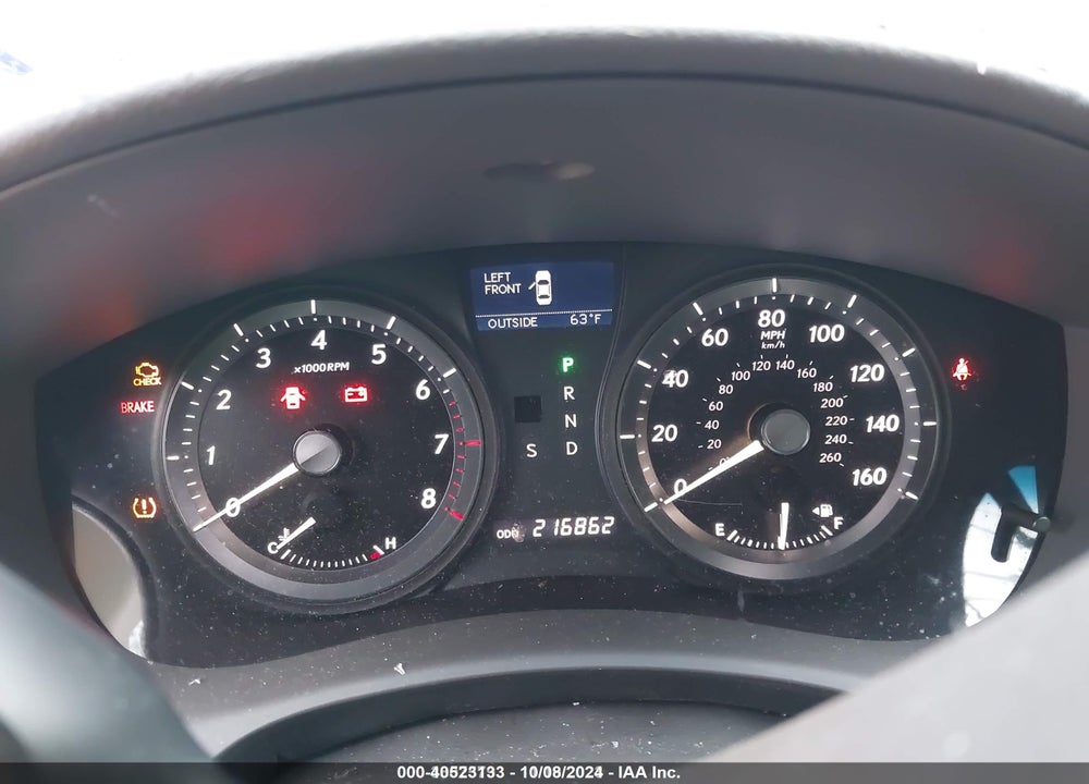 2008 LEXUS ES 350 VIN: JTHBJ46G382273465