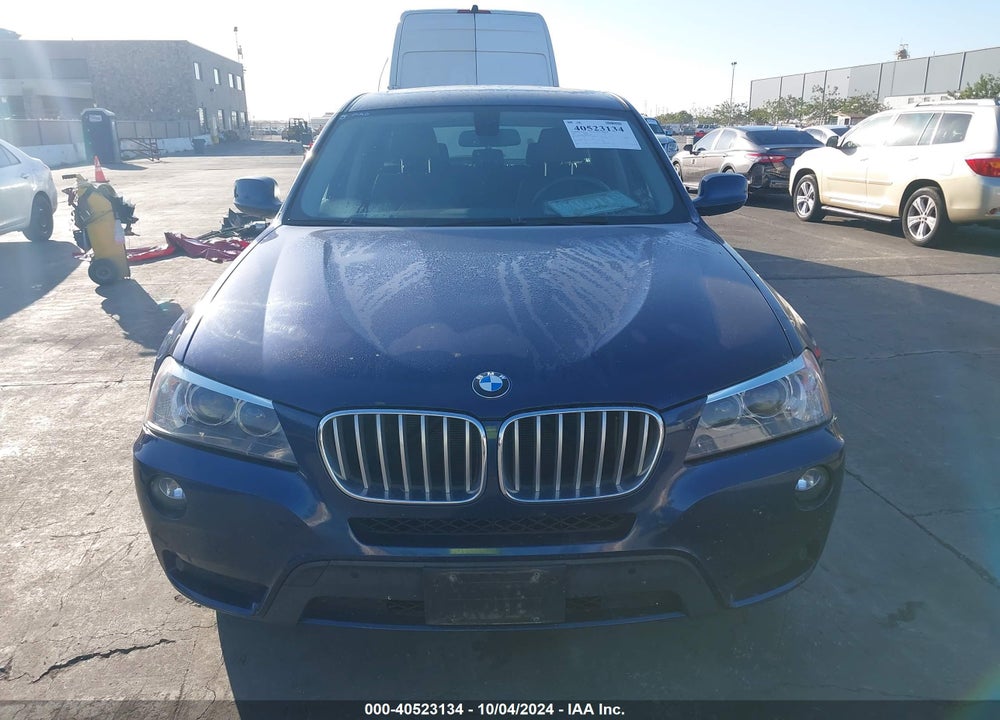 2013 BMW X3 XDRIVE28I VIN: 5UXWX9C58D0A32476