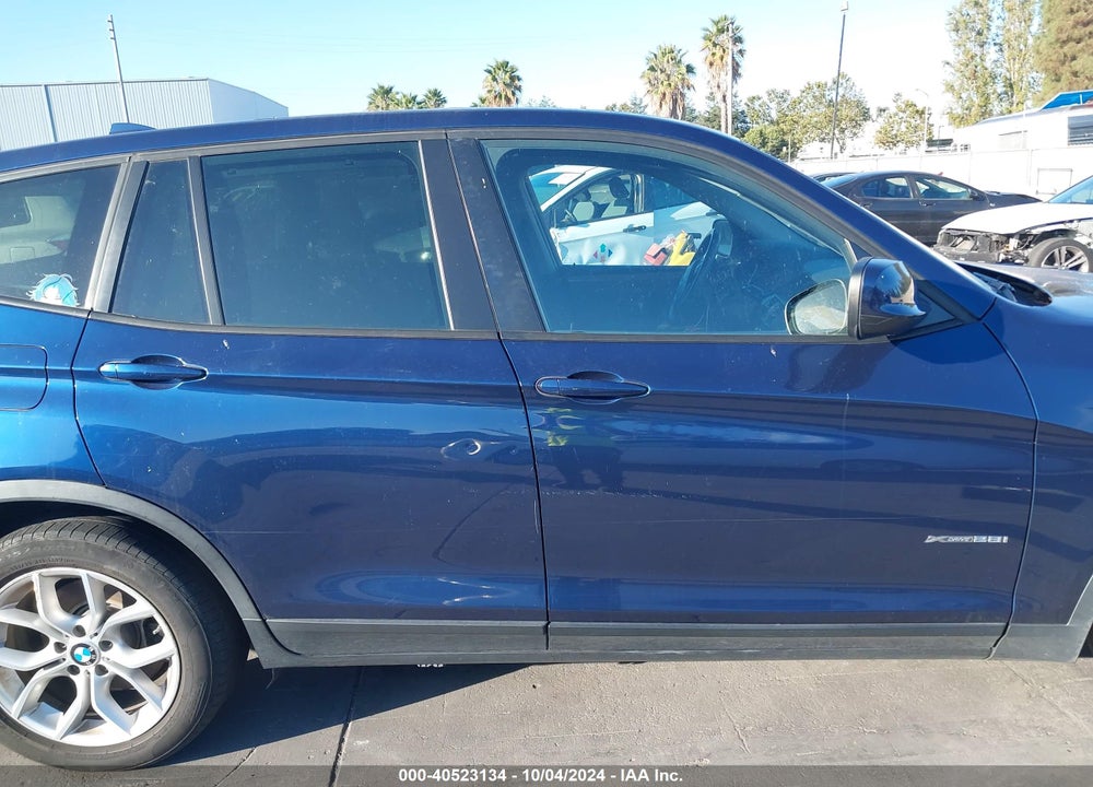 2013 BMW X3 XDRIVE28I VIN: 5UXWX9C58D0A32476
