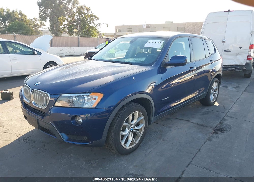 2013 BMW X3 XDRIVE28I VIN: 5UXWX9C58D0A32476