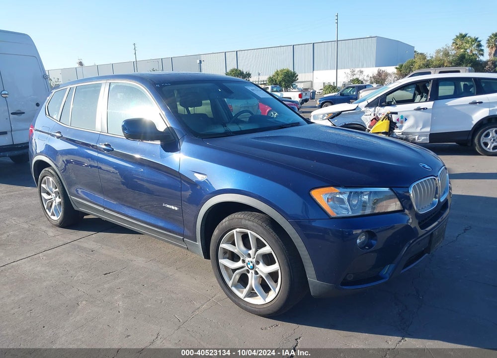 2013 BMW X3 XDRIVE28I VIN: 5UXWX9C58D0A32476