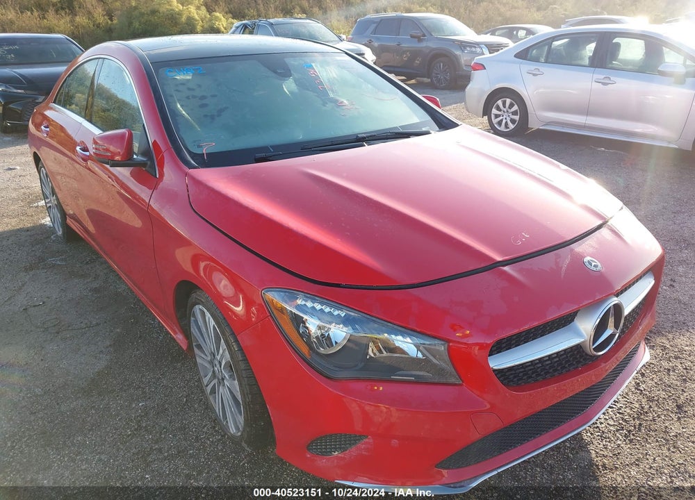 2018 MERCEDES-BENZ CLA 250 VIN: WDDSJ4EB9JN527469