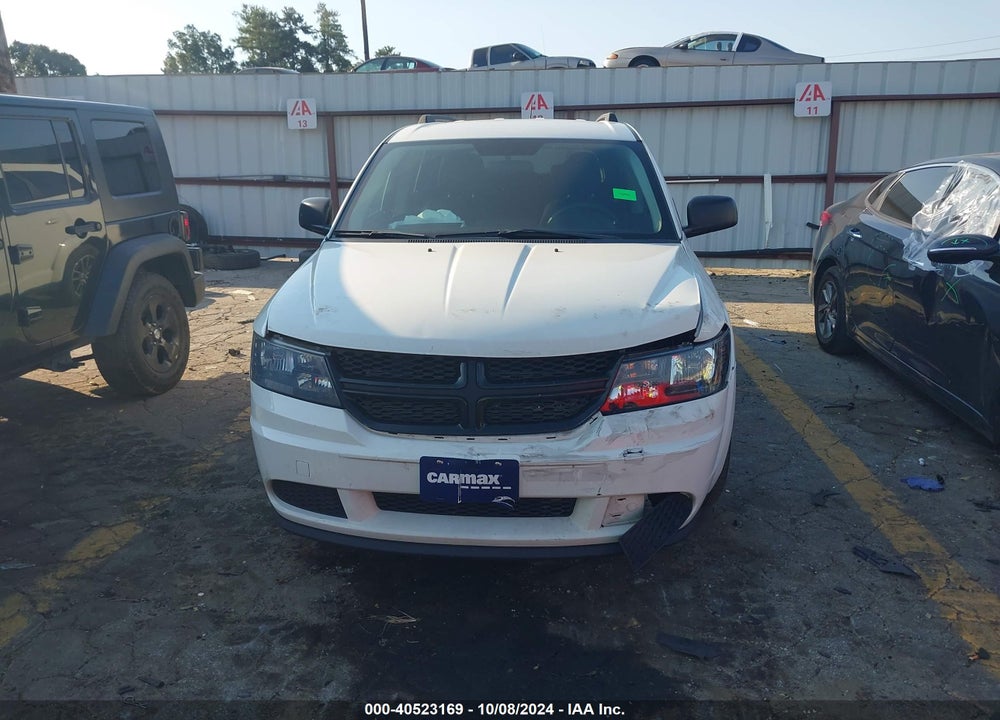 2018 DODGE JOURNEY SE VIN: 3C4PDCAB7JT236721