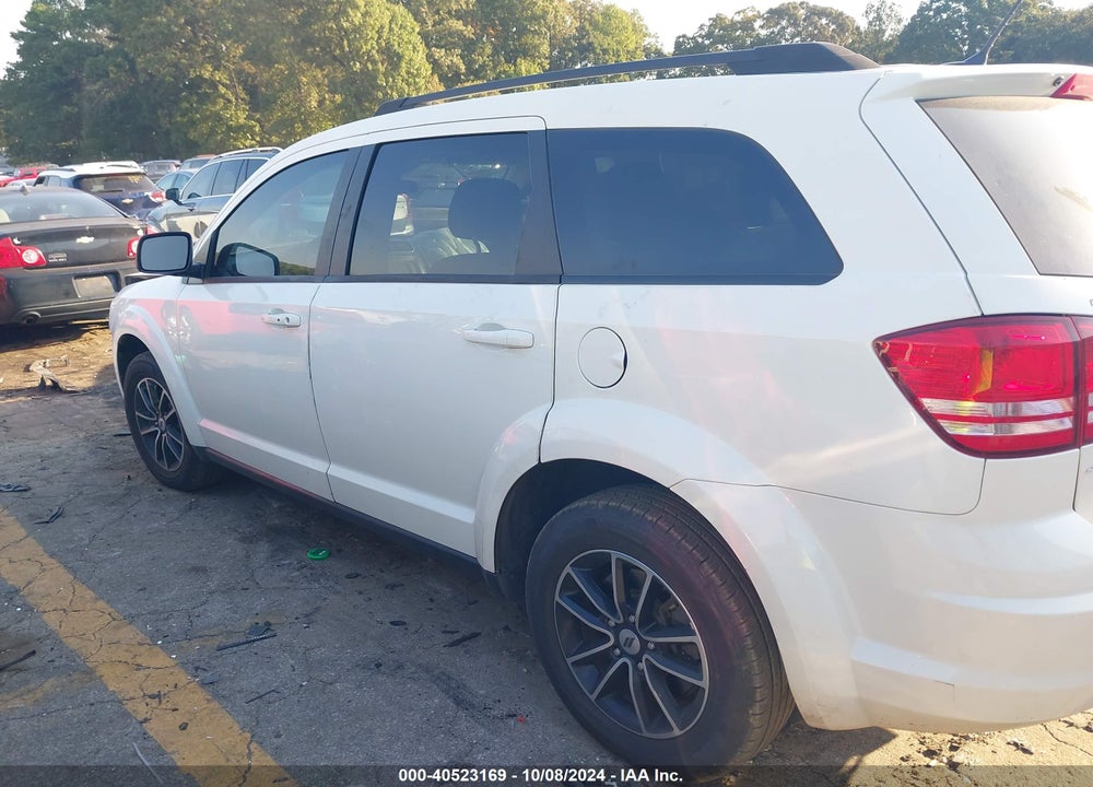 2018 DODGE JOURNEY SE VIN: 3C4PDCAB7JT236721