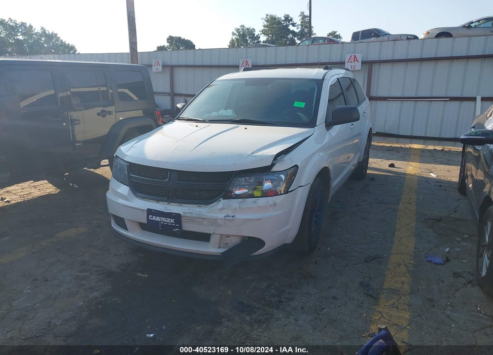 2018 DODGE JOURNEY SE VIN: 3C4PDCAB7JT236721