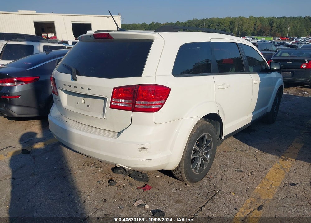 2018 DODGE JOURNEY SE VIN: 3C4PDCAB7JT236721