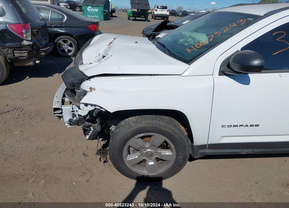 2014 JEEP COMPASS SPORT VIN: 1C4NJCBA9ED594467