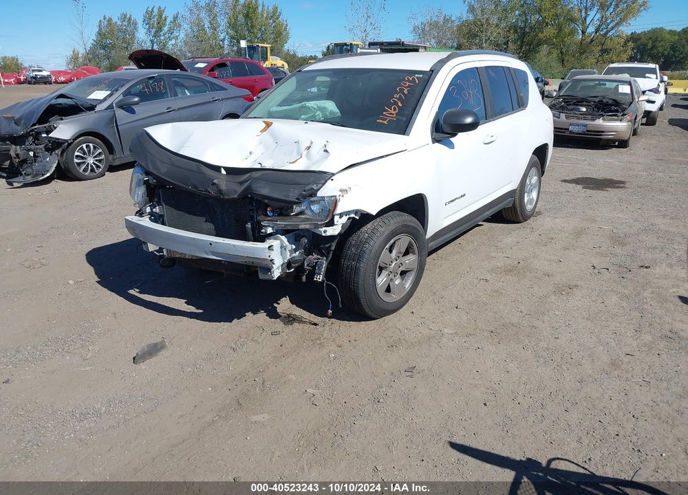 2014 JEEP COMPASS SPORT VIN: 1C4NJCBA9ED594467