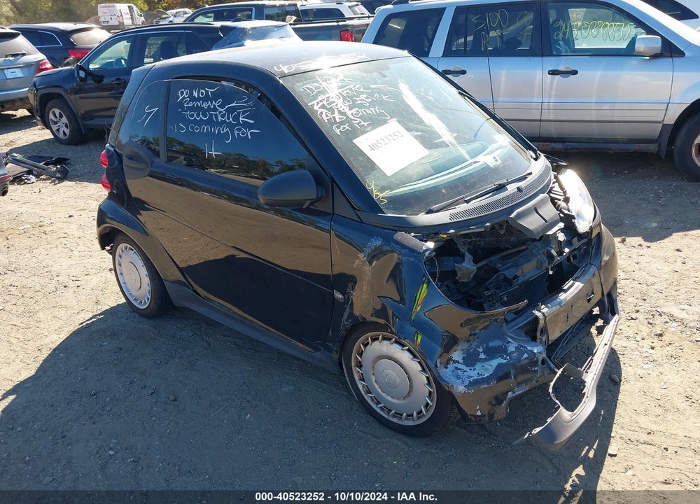 2015 SMART FORTWO PASSION/PURE VIN: WMEEJ3BA1FK814022