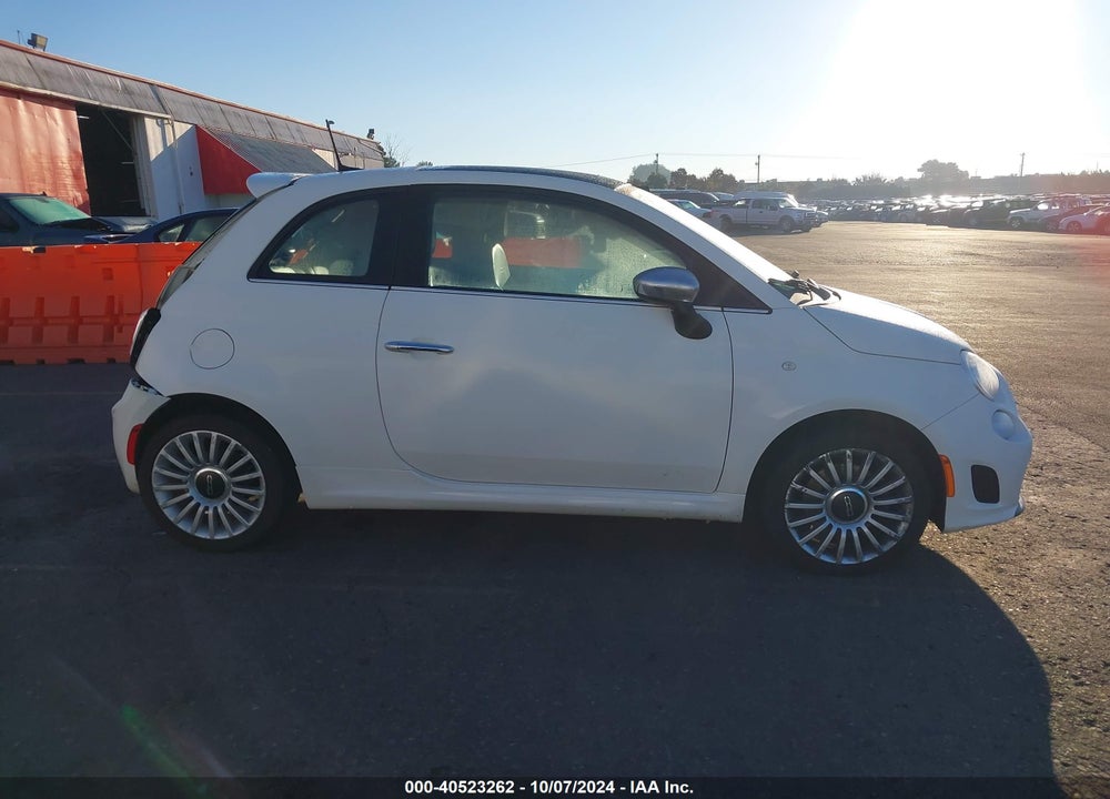 2018 FIAT 500 LOUNGE VIN: 3C3CFFCH1JT523794