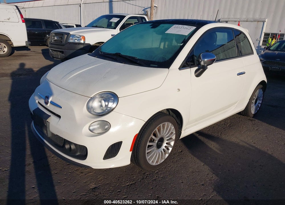 2018 FIAT 500 LOUNGE VIN: 3C3CFFCH1JT523794
