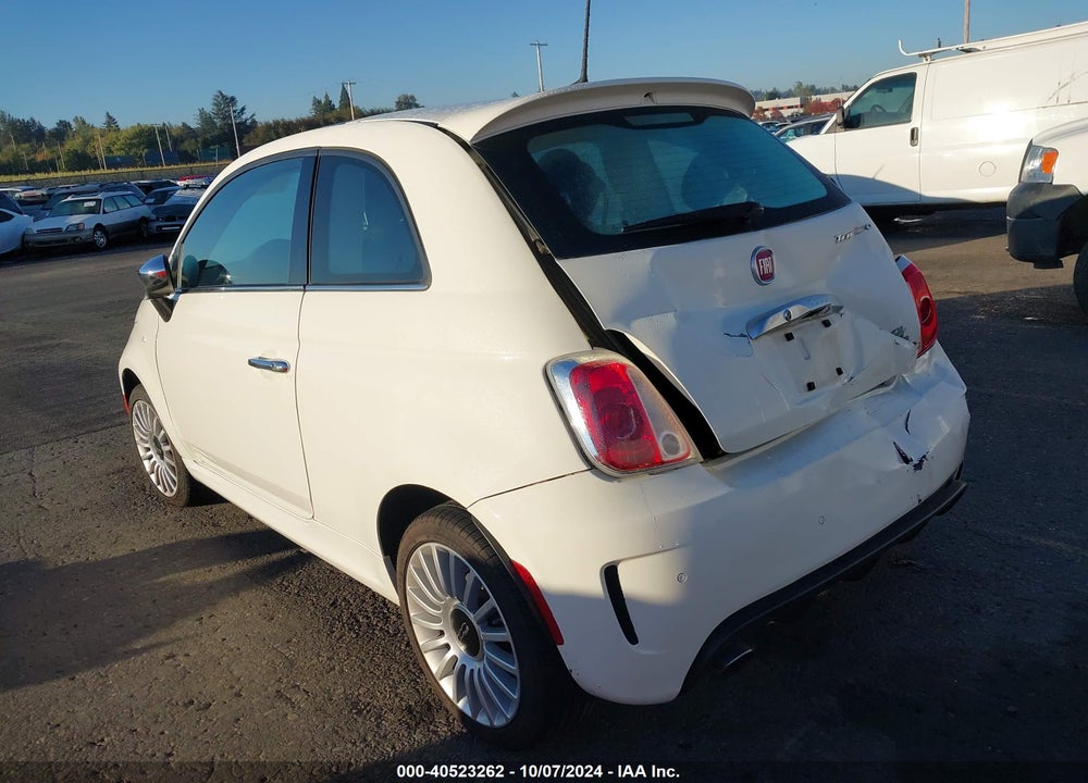 2018 FIAT 500 LOUNGE VIN: 3C3CFFCH1JT523794