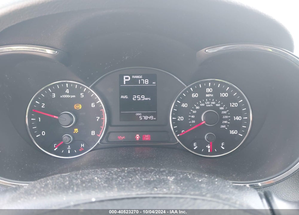 2017 KIA FORTE LX VIN: 3KPFK4A70HE109214