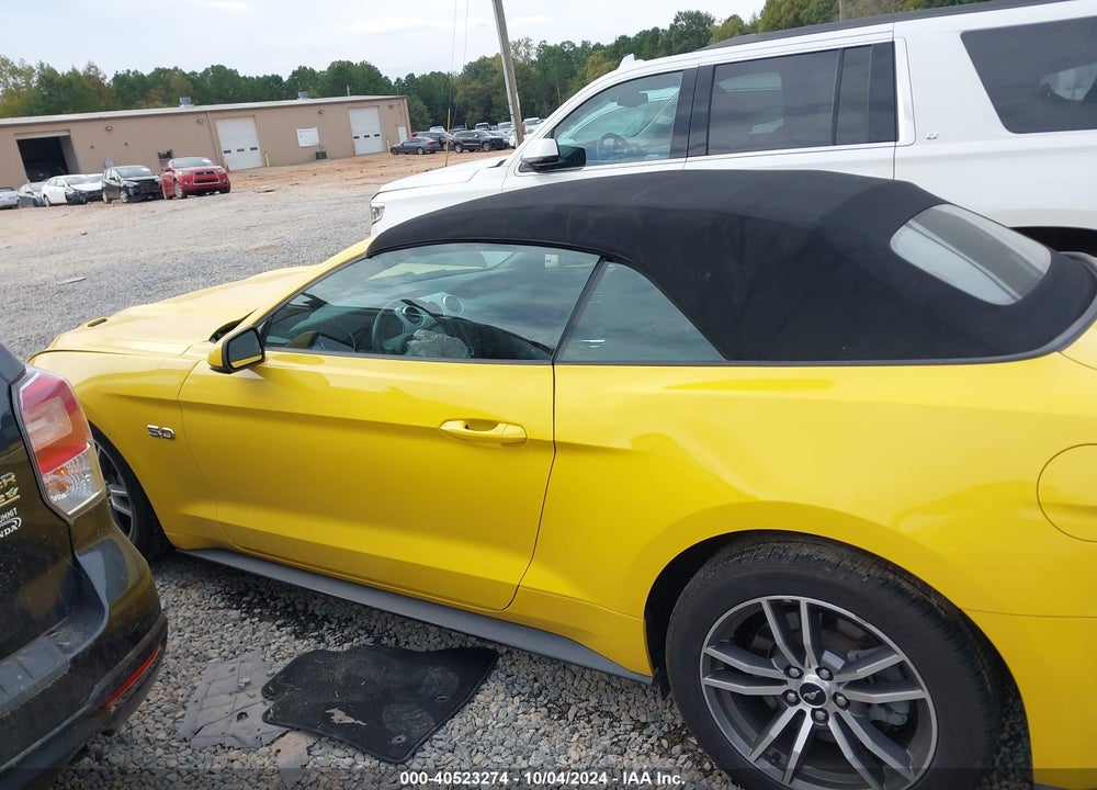 2016 FORD MUSTANG GT PREMIUM VIN: 1FATP8FF1G5313063