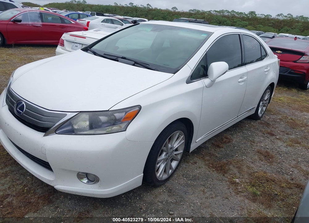 2010 LEXUS HS 250H PREMIUM VIN: JTHBB1BA0A2037813