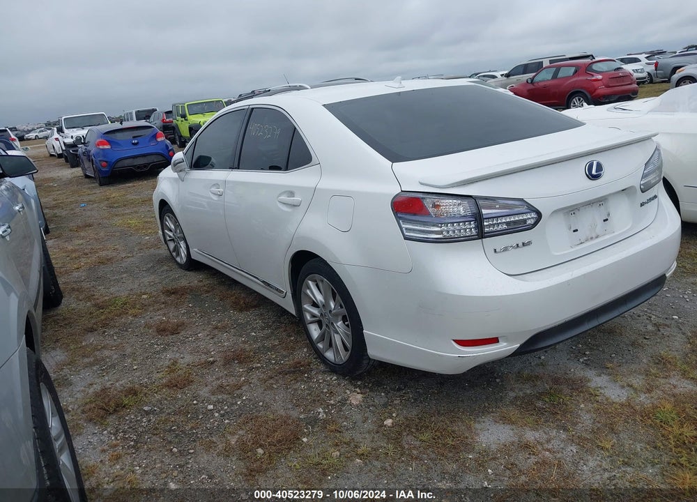 2010 LEXUS HS 250H PREMIUM VIN: JTHBB1BA0A2037813