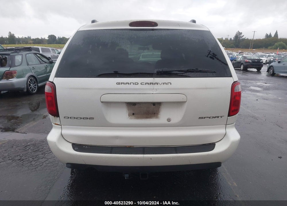 2002 DODGE GRAND CARAVAN SPORT VIN: 2B4GP44362R740146