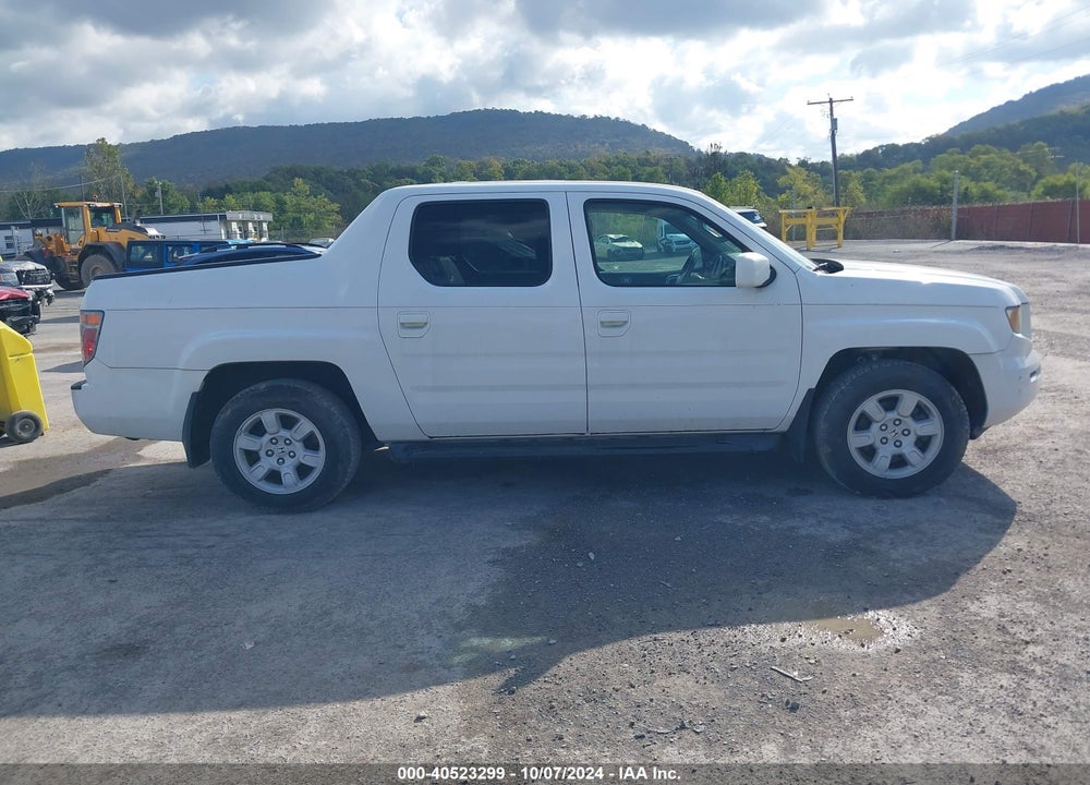 2007 HONDA RIDGELINE RTL VIN: 2HJYK16557H521948