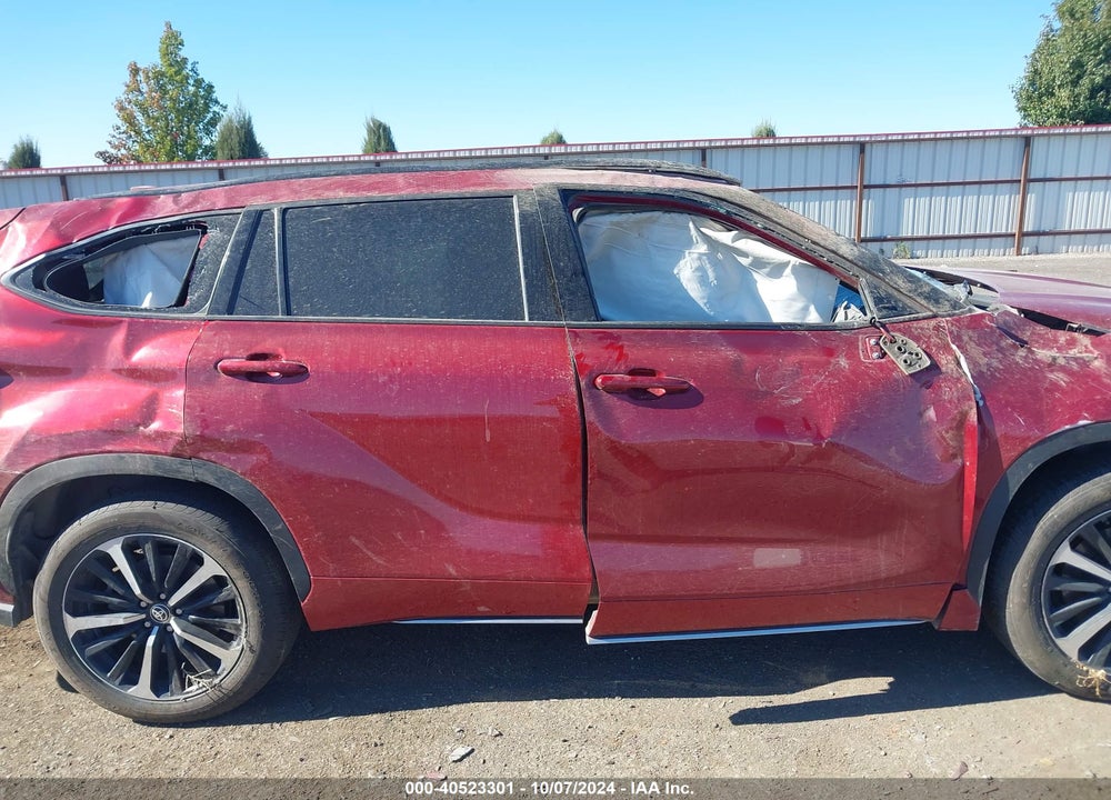 2021 TOYOTA HIGHLANDER XSE VIN: 5TDLZRBH2MS098350