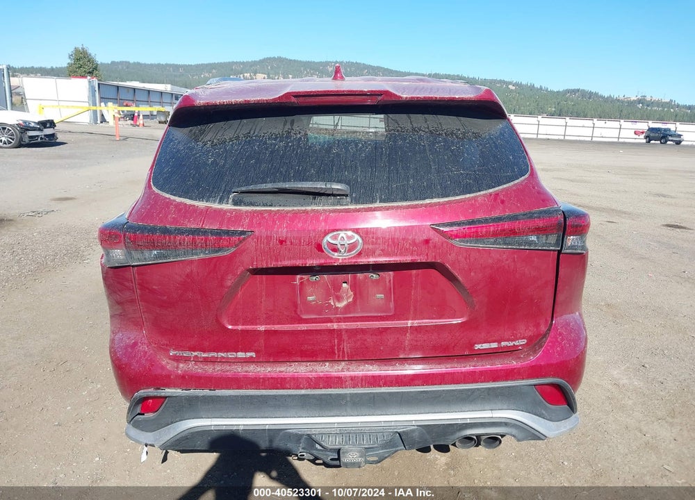 2021 TOYOTA HIGHLANDER XSE VIN: 5TDLZRBH2MS098350