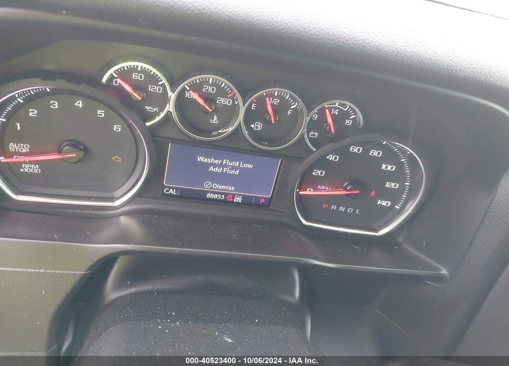 2020 CHEVROLET SILVERADO 1500 4WD SHORT BED RST VIN: 1GCUYEED5LZ109959