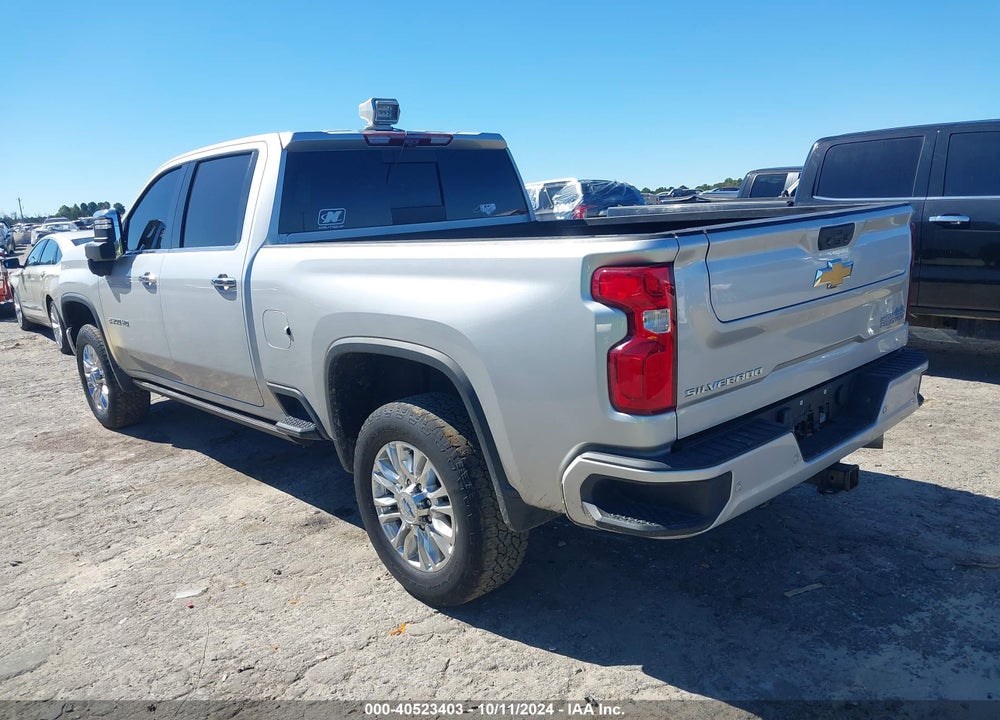 2022 CHEVROLET SILVERADO 2500HD 4WD STANDARD BED HIGH COUNTRY VIN: 2GC4YREY5N1208688