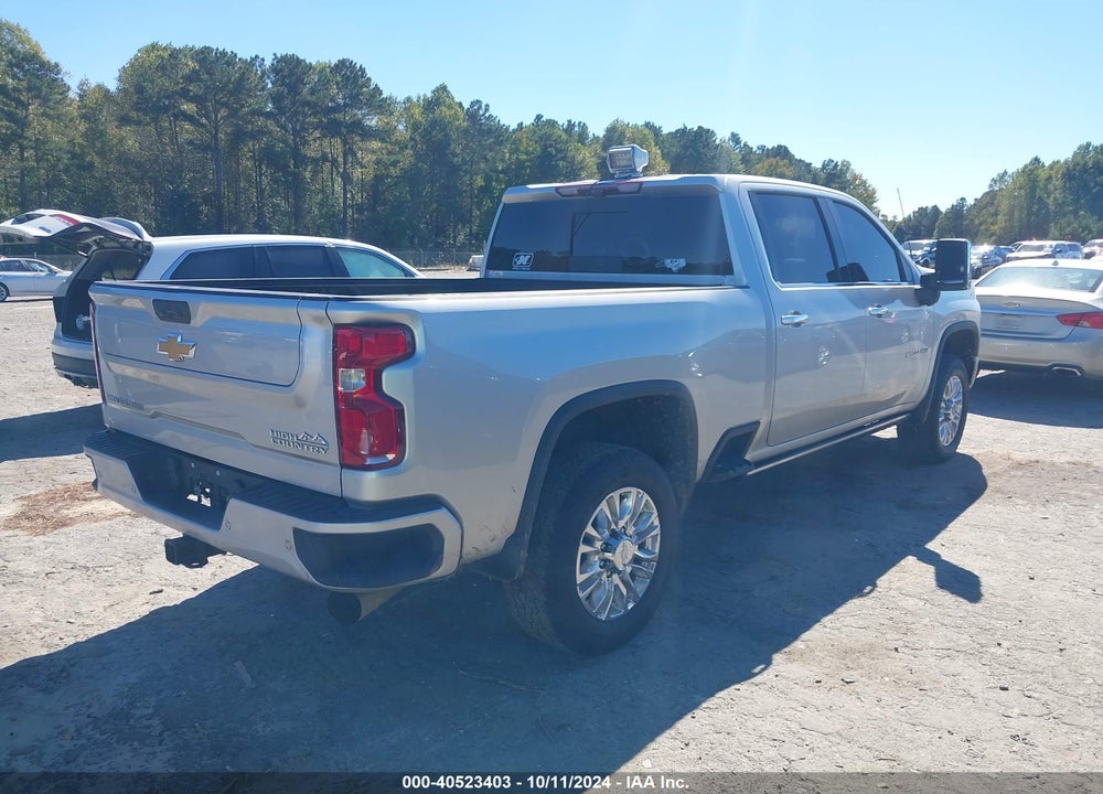 2022 CHEVROLET SILVERADO 2500HD 4WD STANDARD BED HIGH COUNTRY VIN: 2GC4YREY5N1208688
