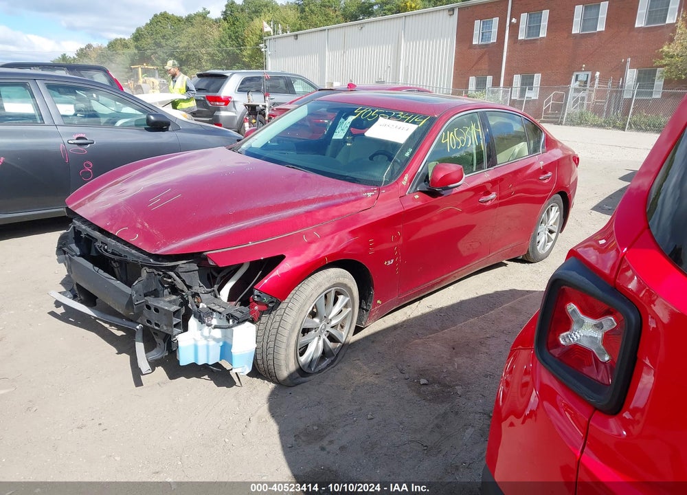 2014 INFINITI Q50 PREMIUM VIN: JN1BV7ARXEM705617