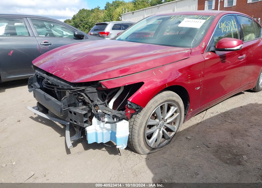 2014 INFINITI Q50 PREMIUM VIN: JN1BV7ARXEM705617