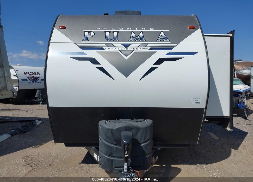 2021 PUMA TRAVE VIN: 4X4TPUG20MP091995