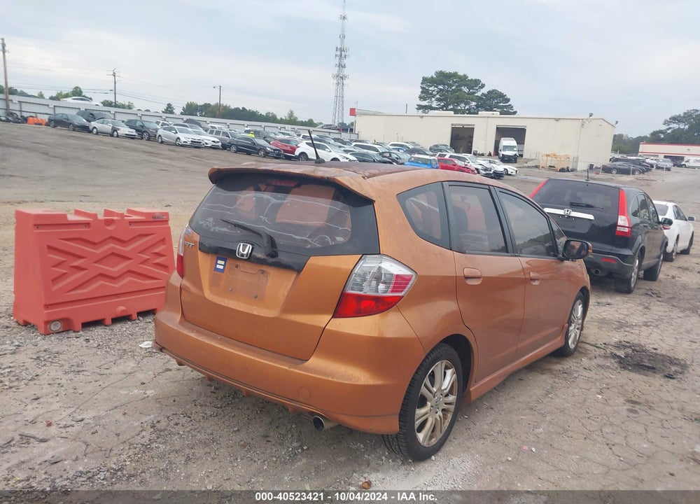 2009 HONDA FIT SPORT VIN: JHMGE88419S028394