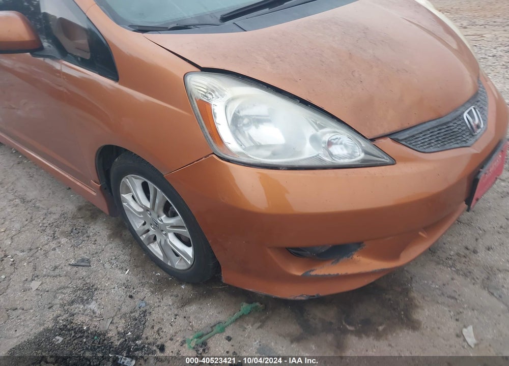 2009 HONDA FIT SPORT VIN: JHMGE88419S028394