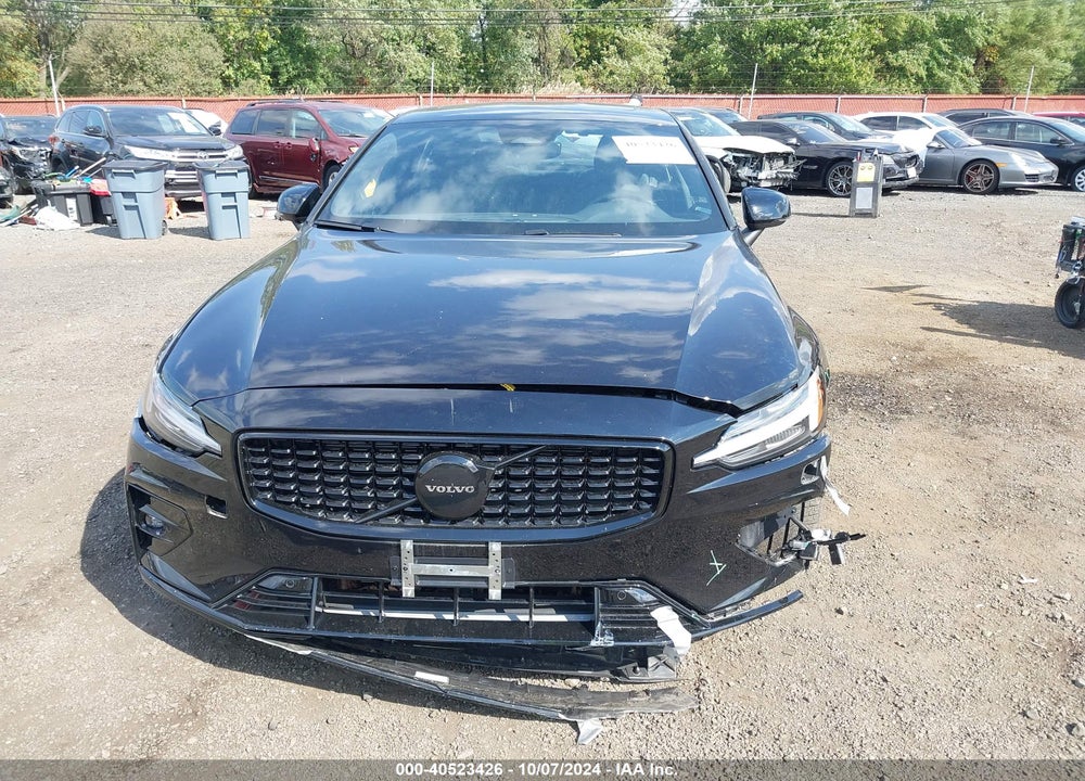 2023 VOLVO S60 B5 PLUS BLACK EDITION VIN: 7JRL12FT3PG231887