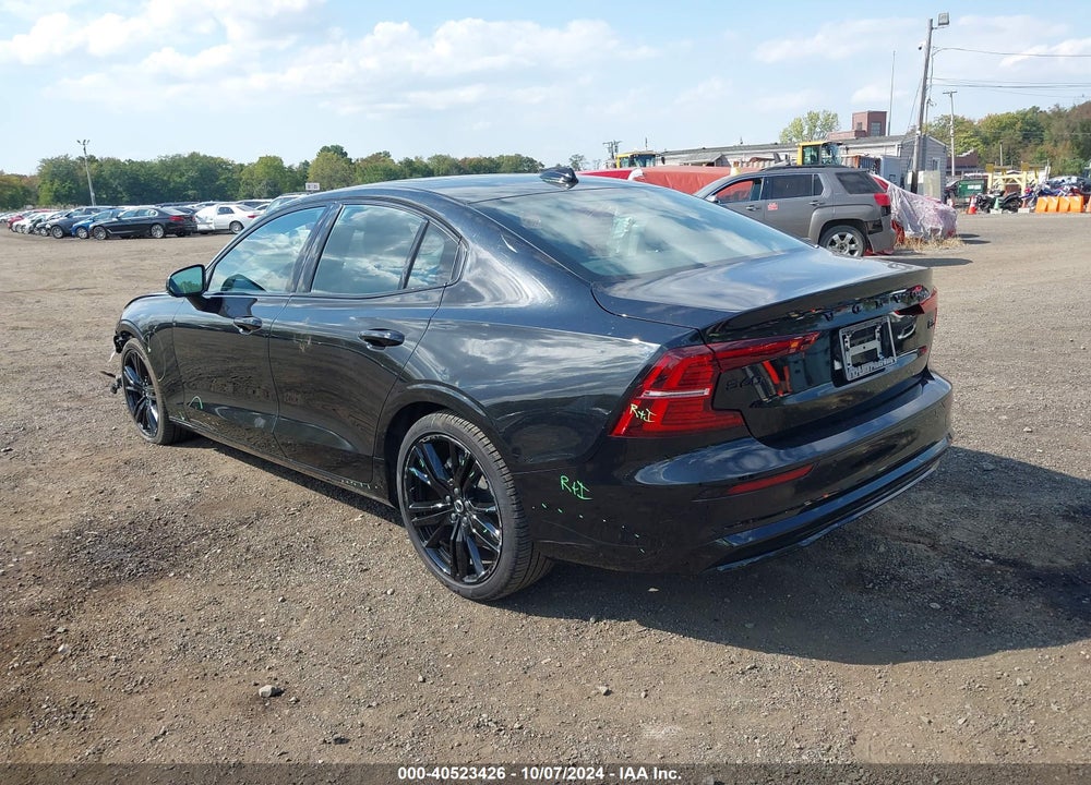 2023 VOLVO S60 B5 PLUS BLACK EDITION VIN: 7JRL12FT3PG231887
