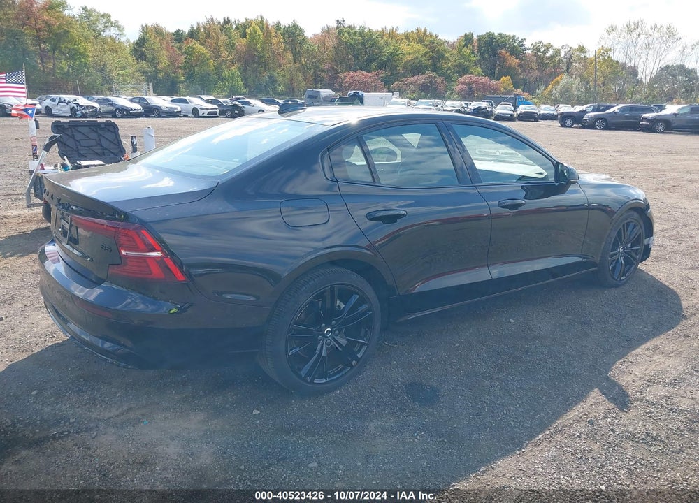 2023 VOLVO S60 B5 PLUS BLACK EDITION VIN: 7JRL12FT3PG231887