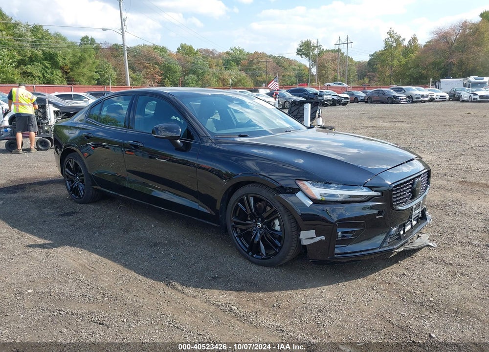 2023 VOLVO S60 B5 PLUS BLACK EDITION VIN: 7JRL12FT3PG231887