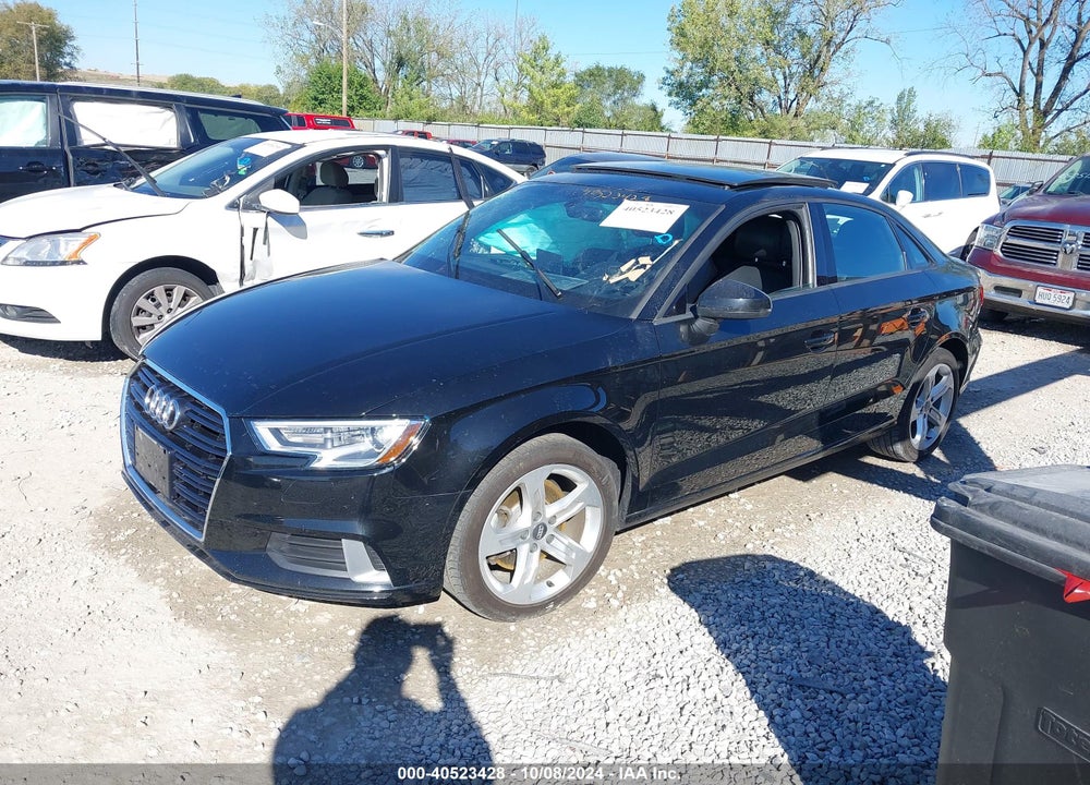 2017 AUDI A3 2.0T PREMIUM VIN: WAUAUHFF4H1047571