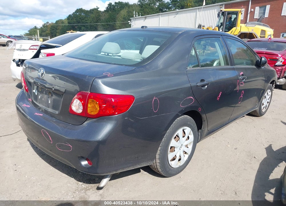 2009 TOYOTA COROLLA VIN: 2T1BU40E49C171076