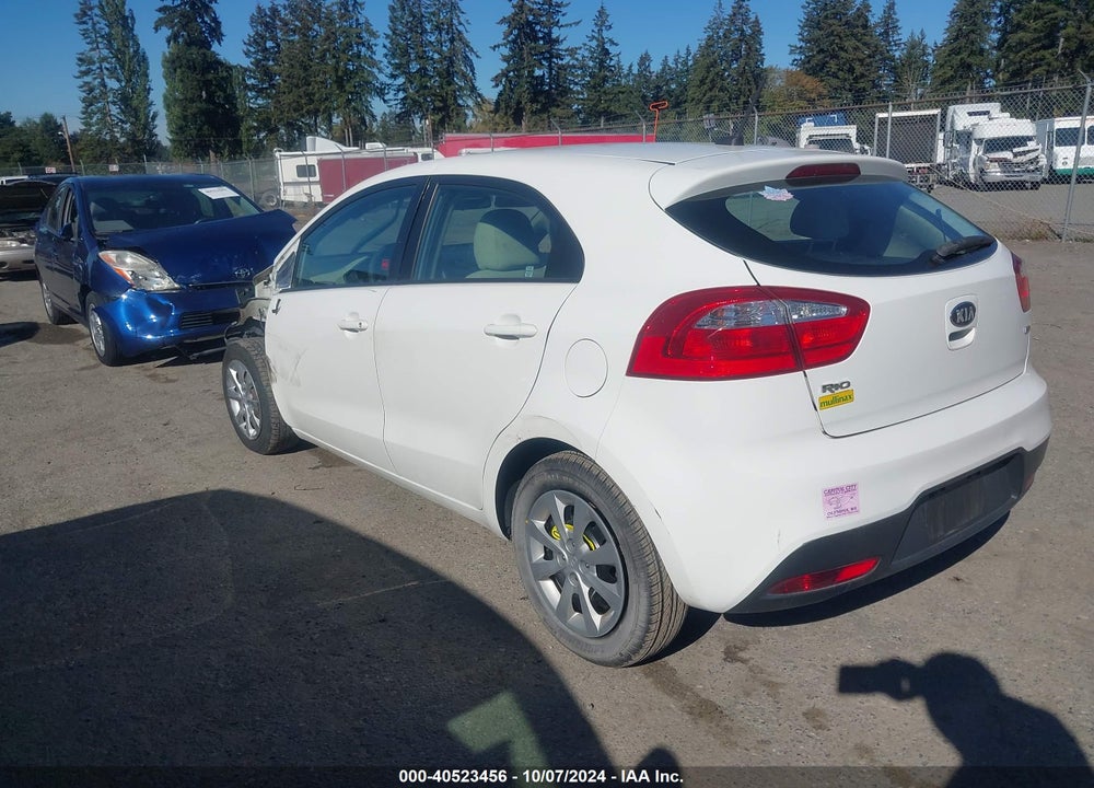 2013 KIA RIO LX VIN: KNADM5A39D6170112