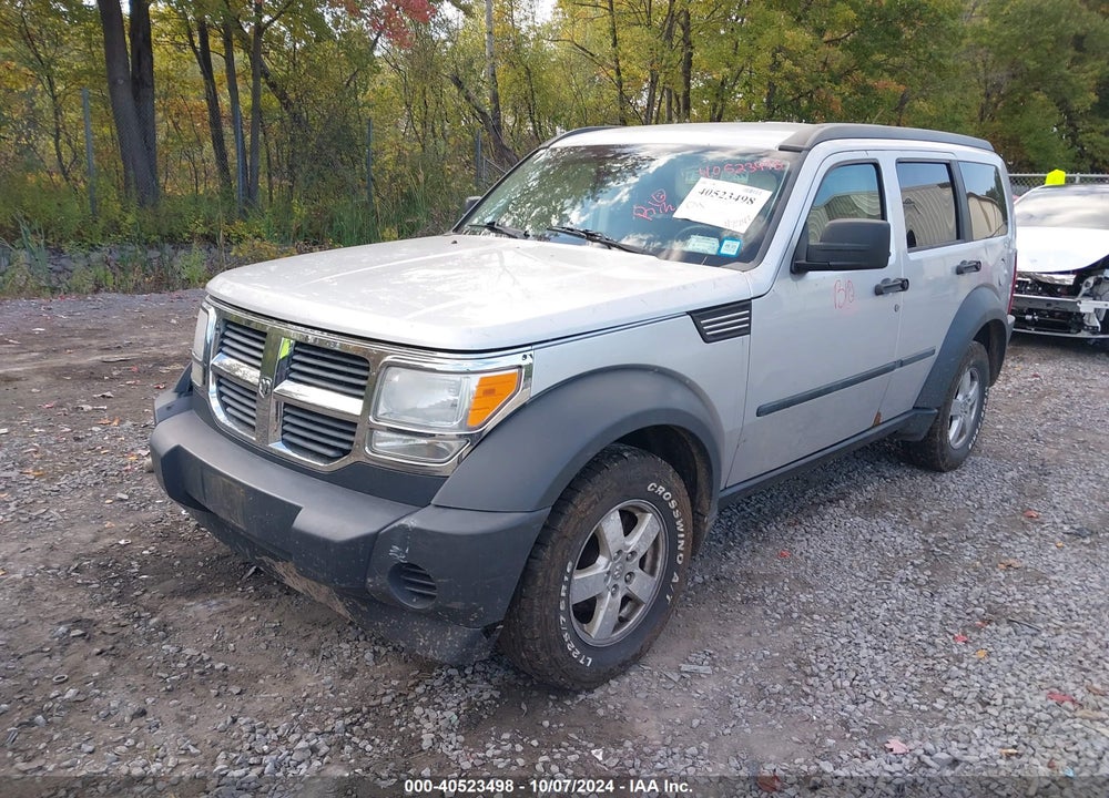 2007 DODGE NITRO SXT VIN: 1D8GU28K27W607028